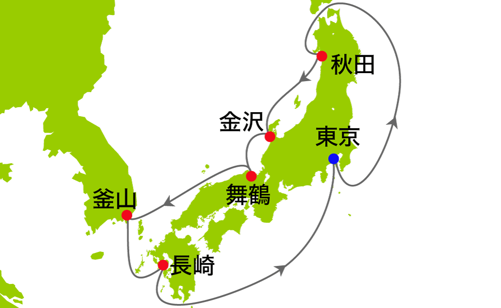航路図