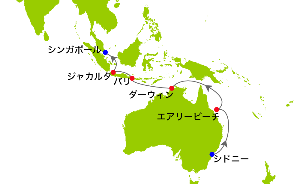 航路図