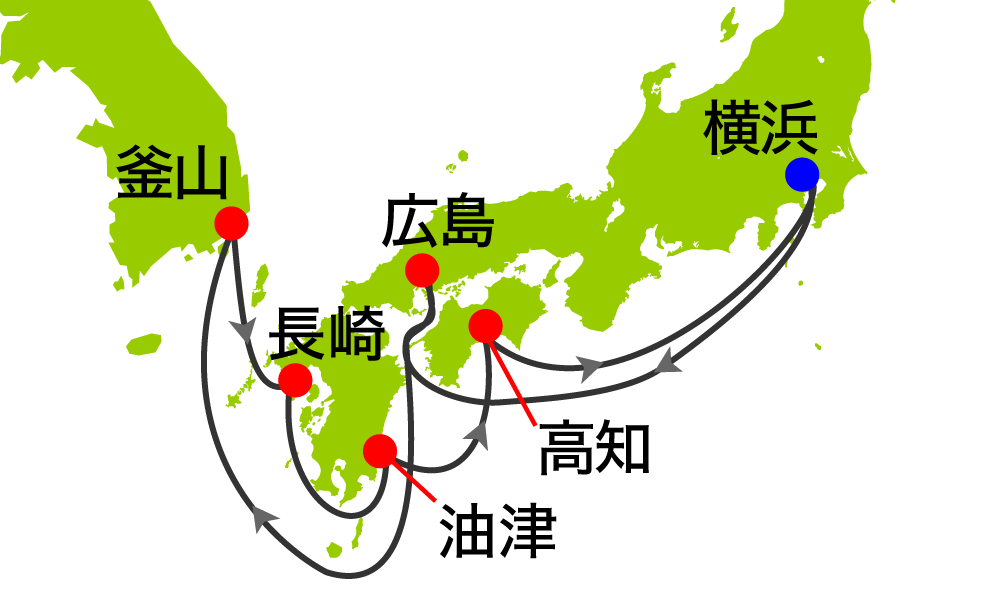 航路図