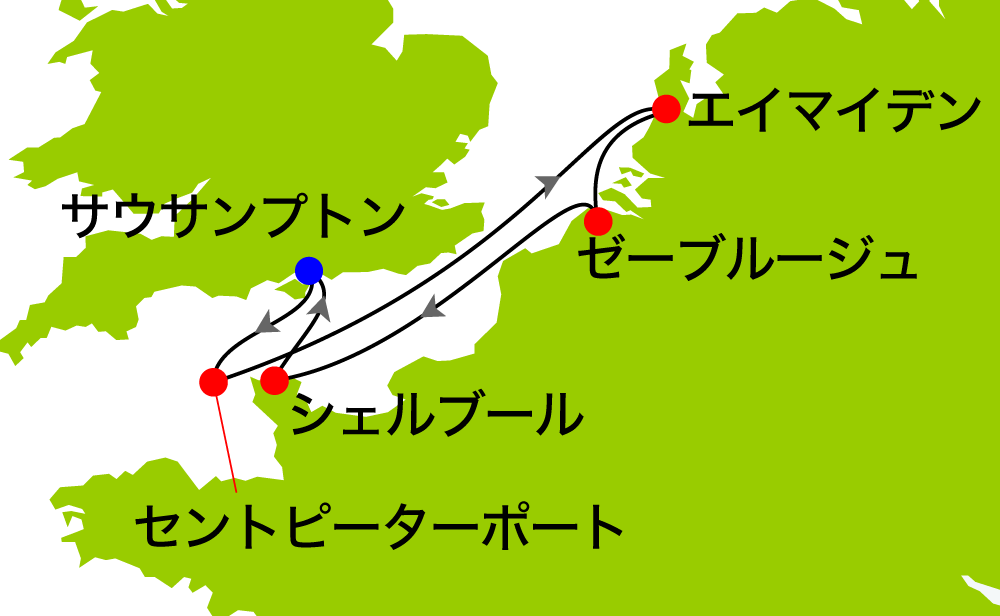 航路図