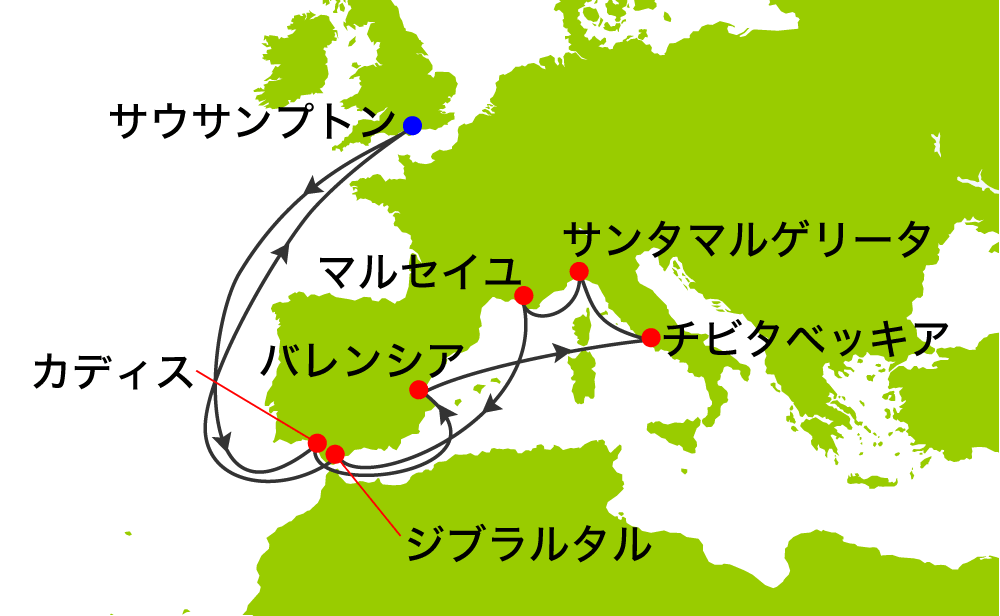 航路図