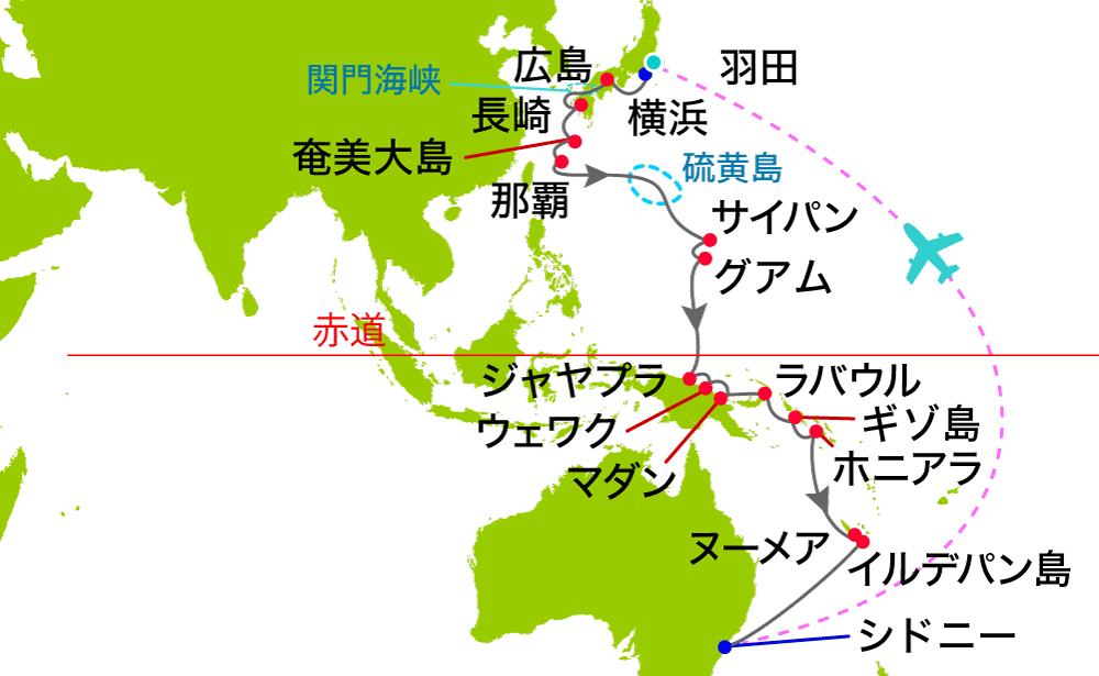 航路図