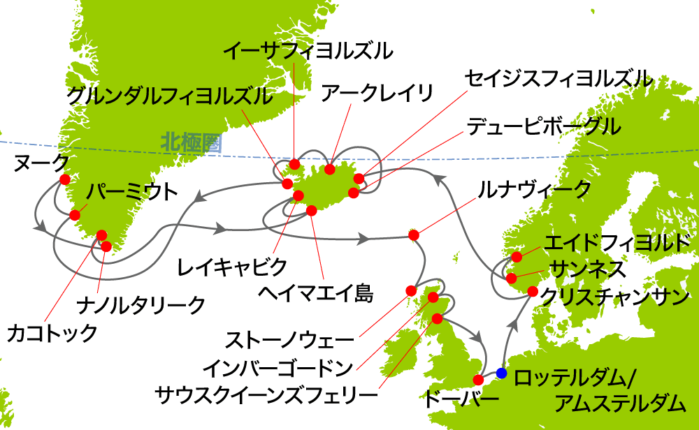 航路図