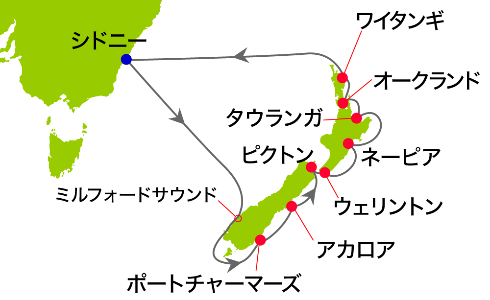 航路図