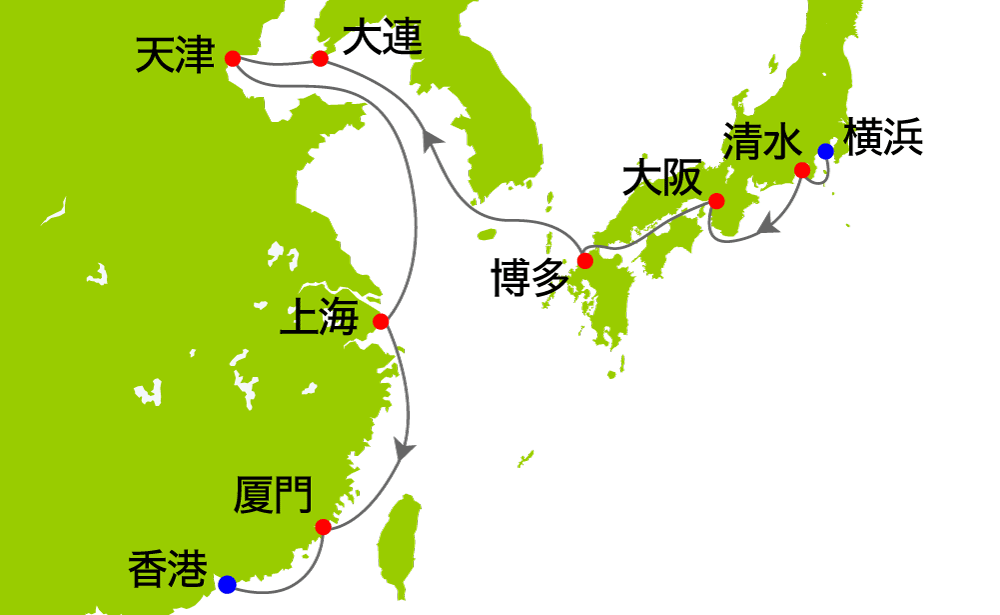 航路図