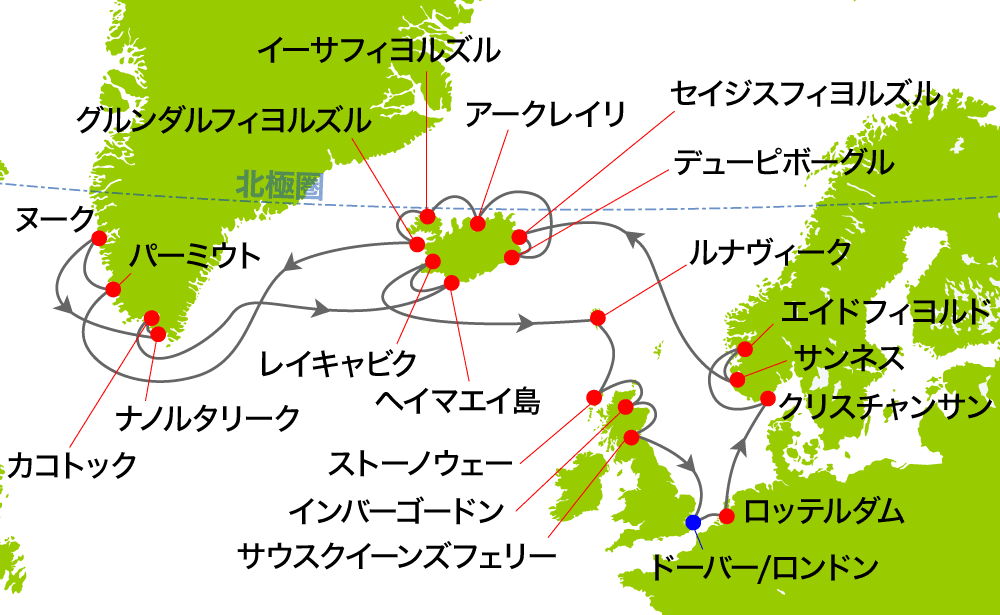 航路図