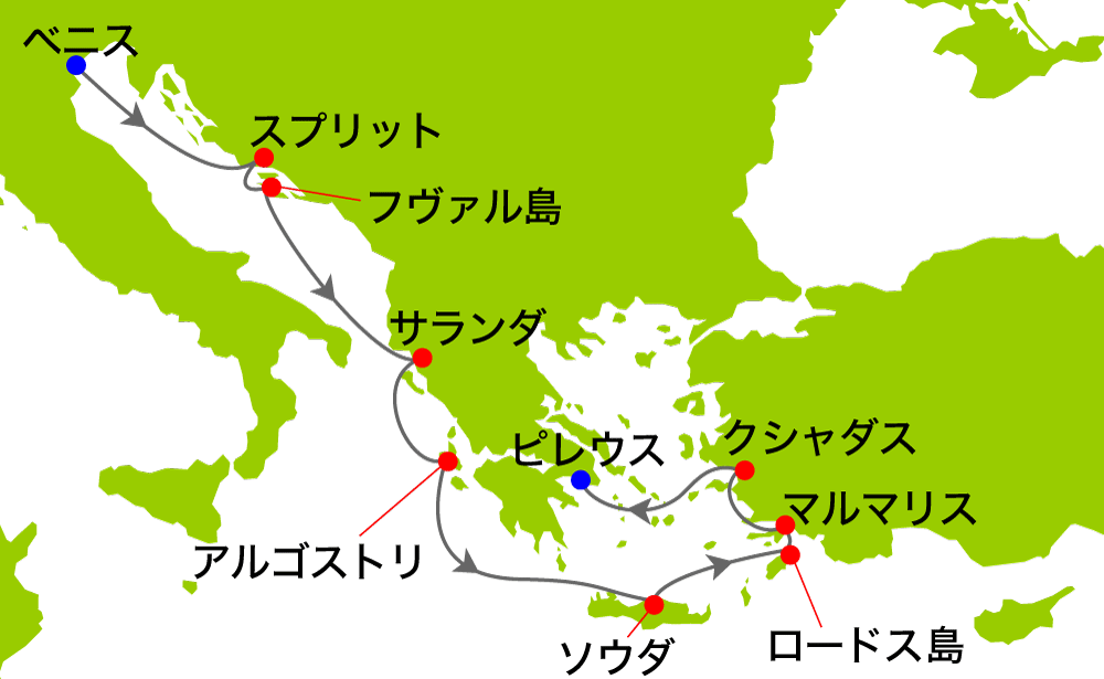 航路図