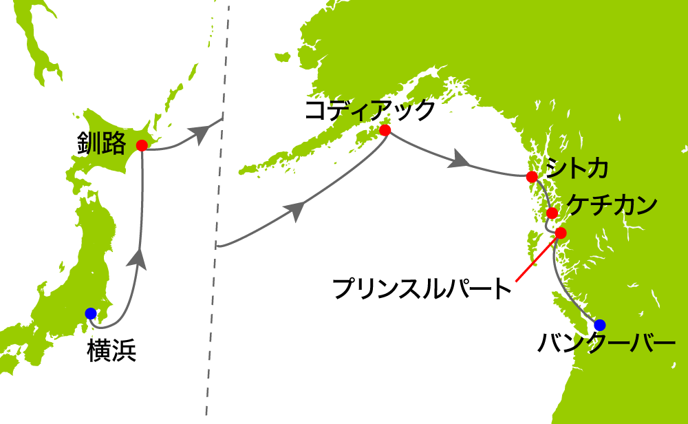航路図