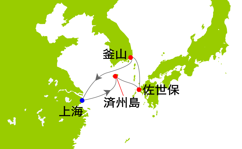 航路図