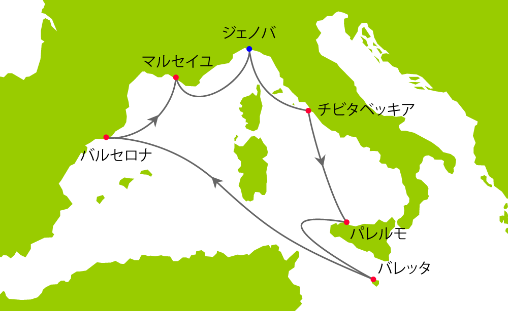 航路図