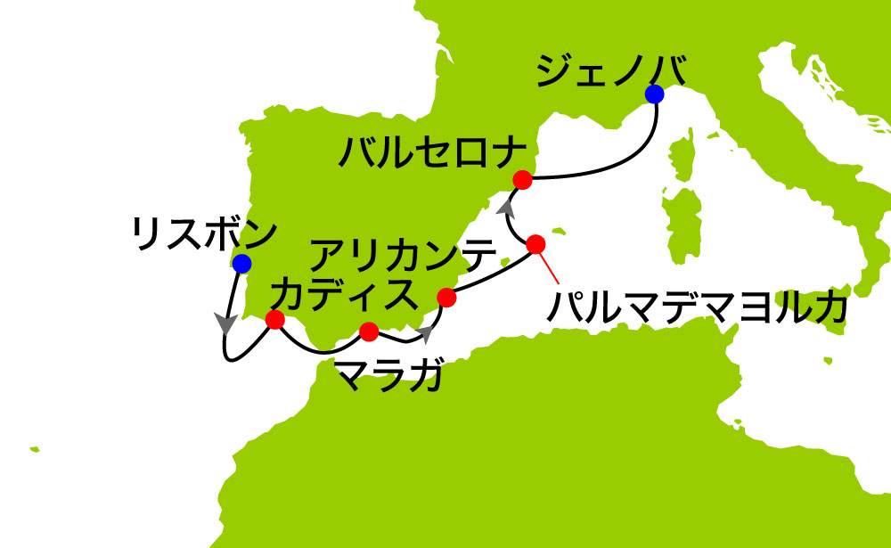 航路図
