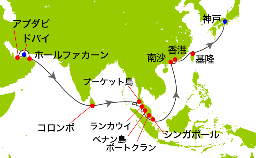 航路図