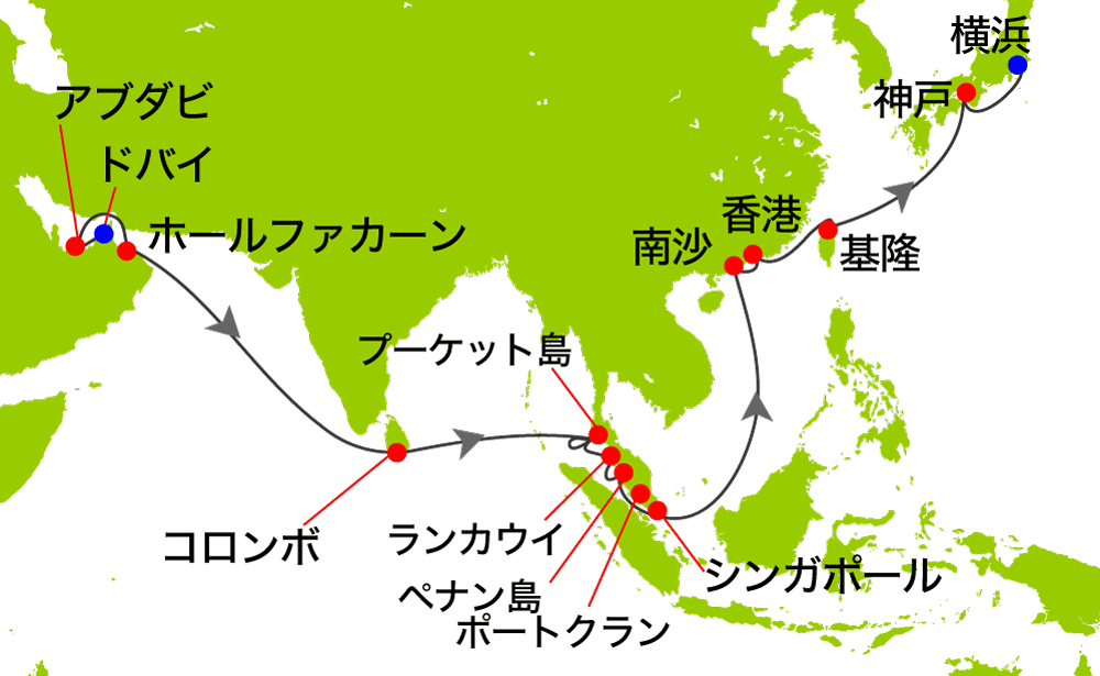 航路図