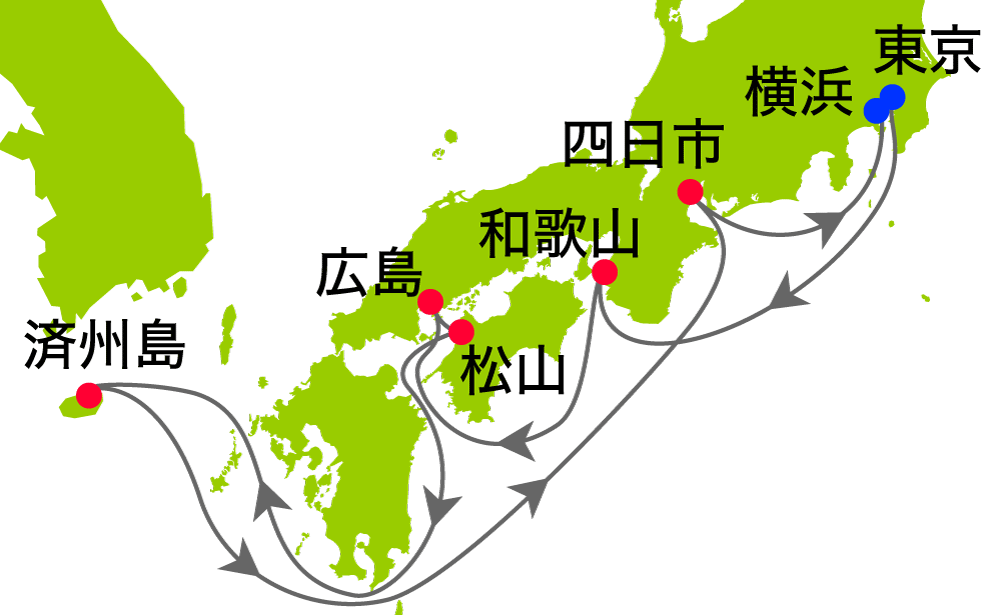 航路図