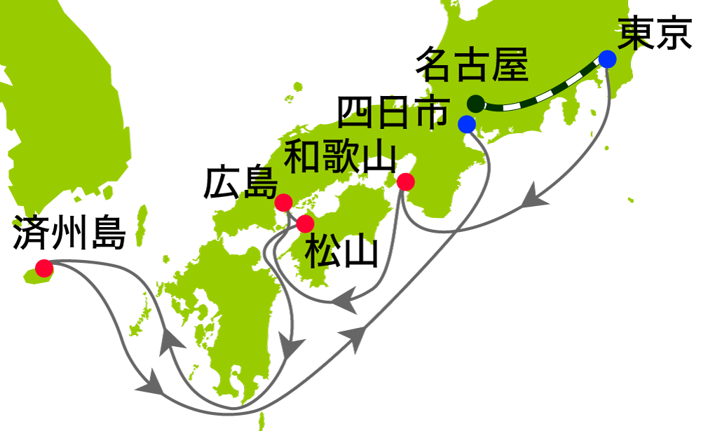 航路図