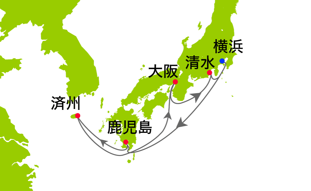 航路図