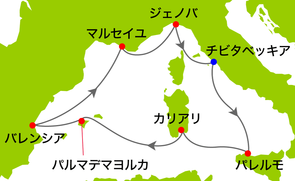航路図
