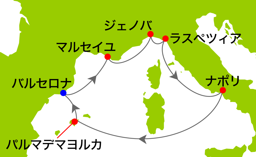 航路図
