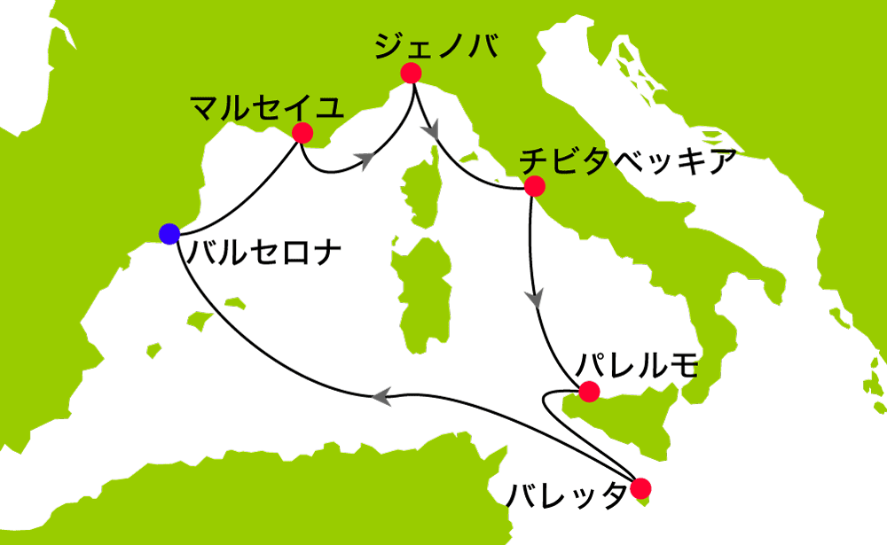航路図
