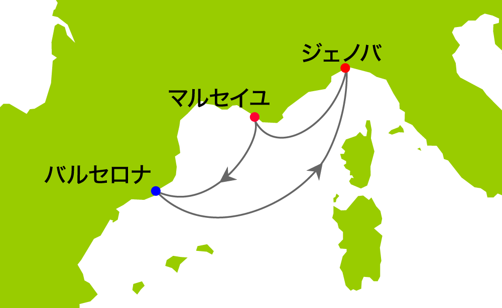航路図