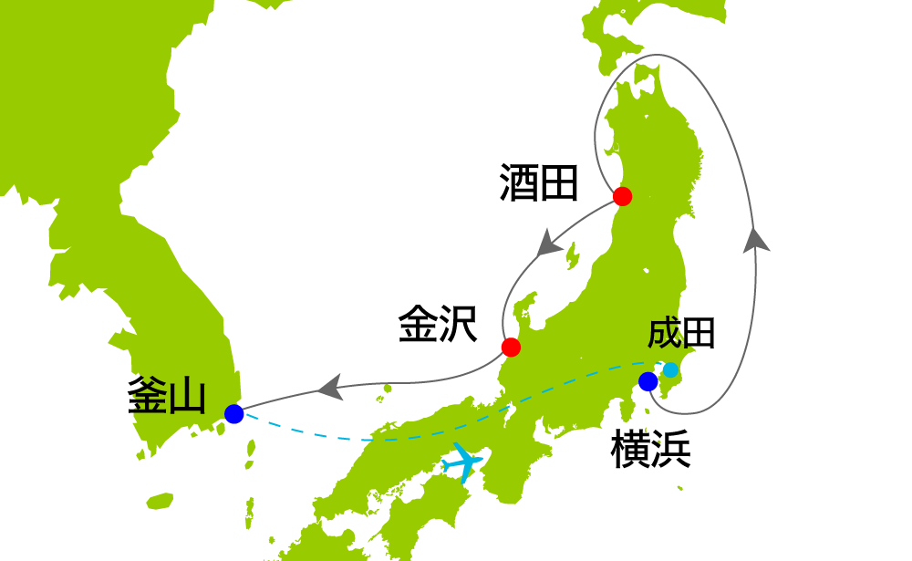 航路図
