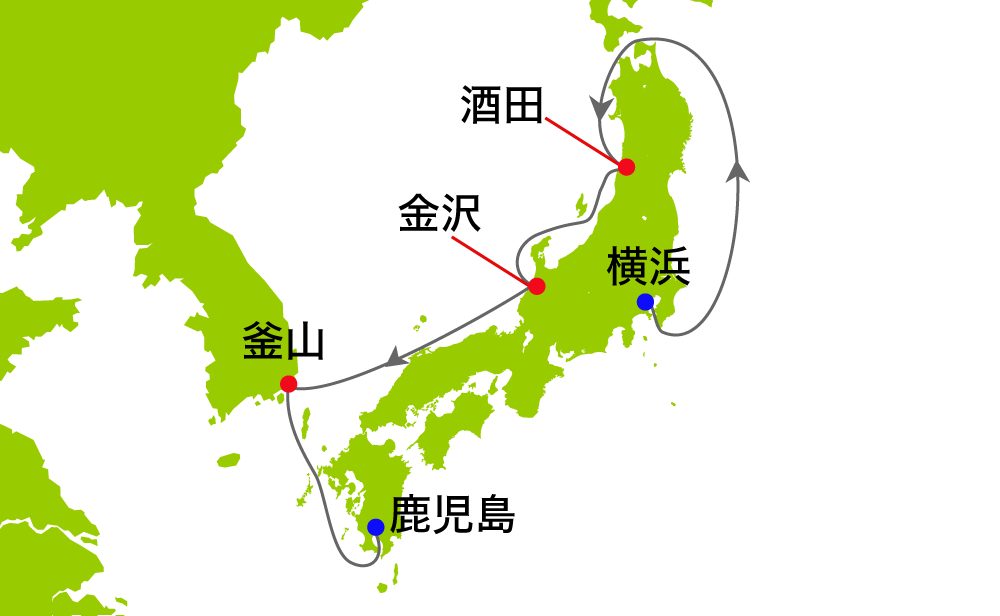 航路図