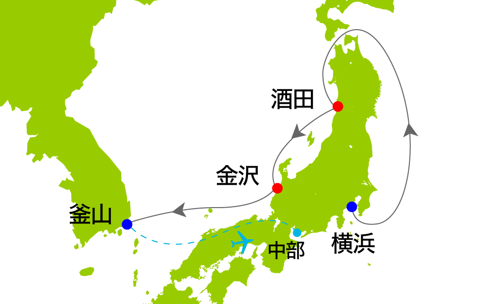 航路図