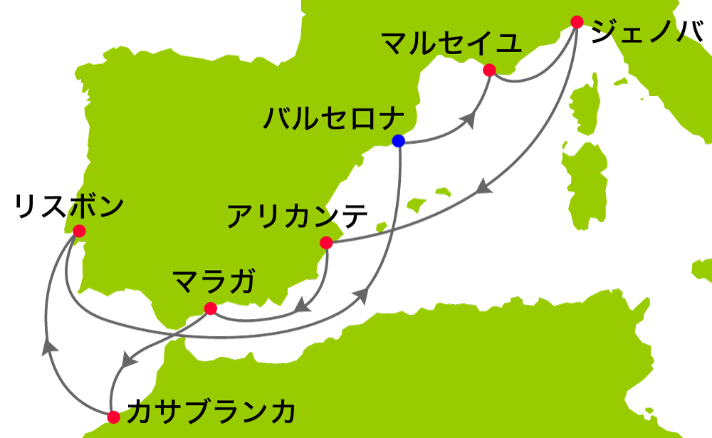 航路図