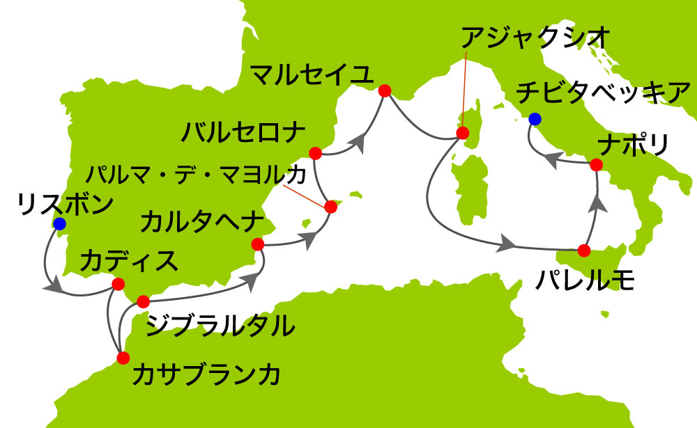 航路図