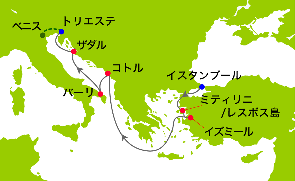航路図