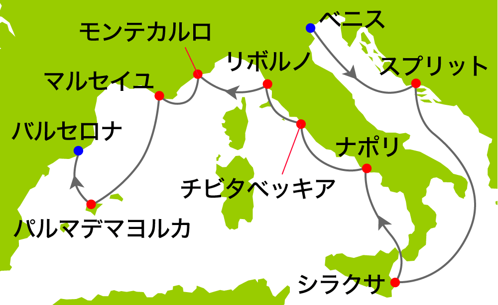 航路図
