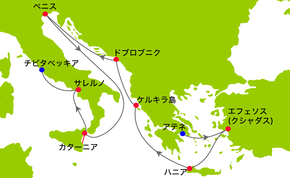 航路図