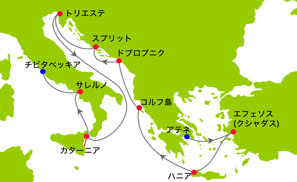 航路図