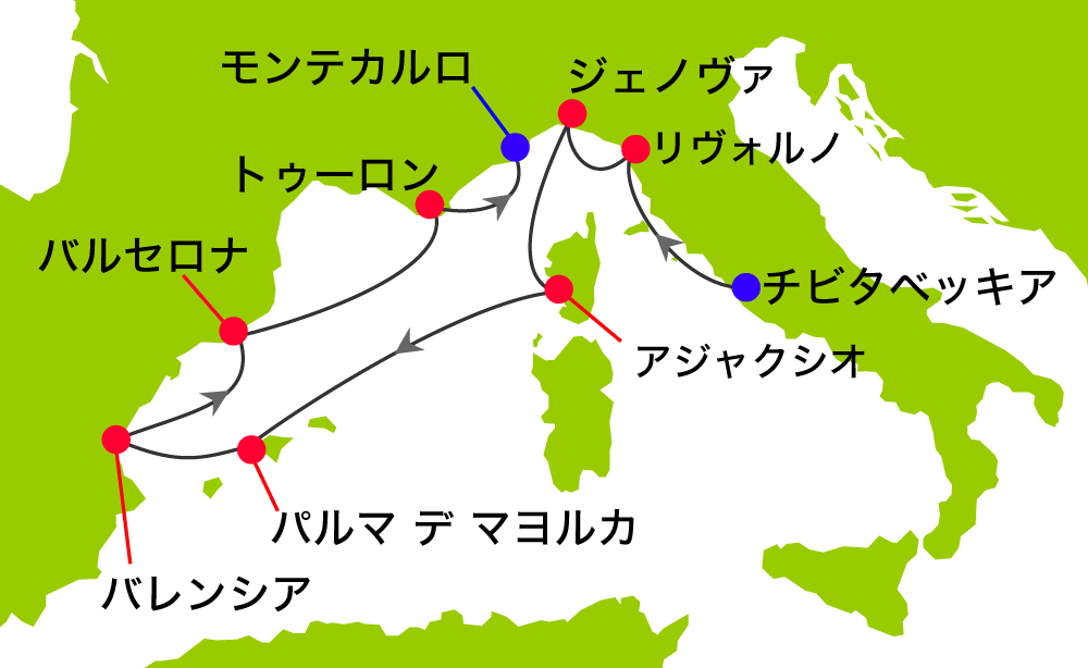 航路図