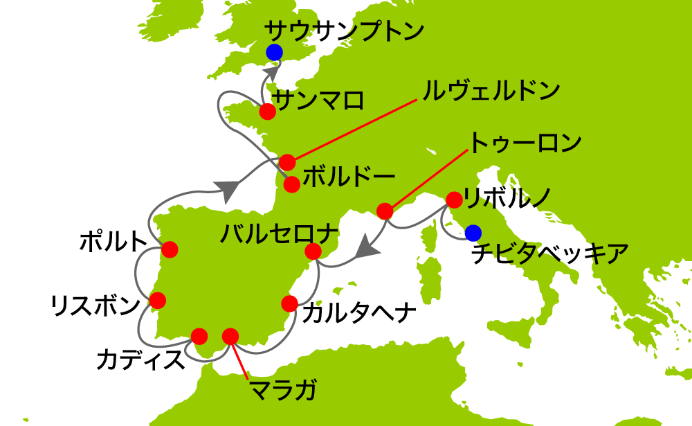 航路図