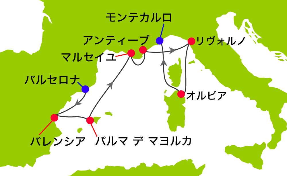 航路図