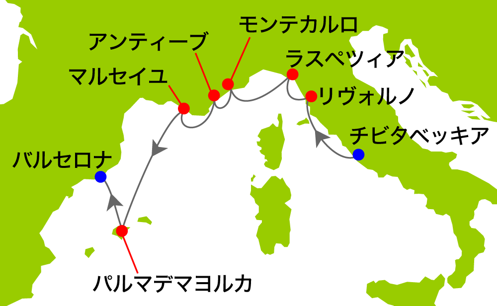 航路図