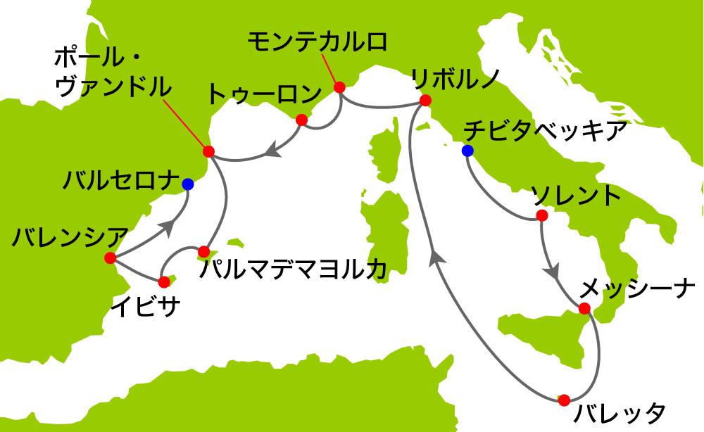 航路図