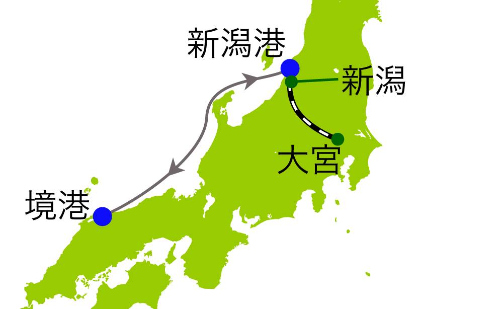 航路図