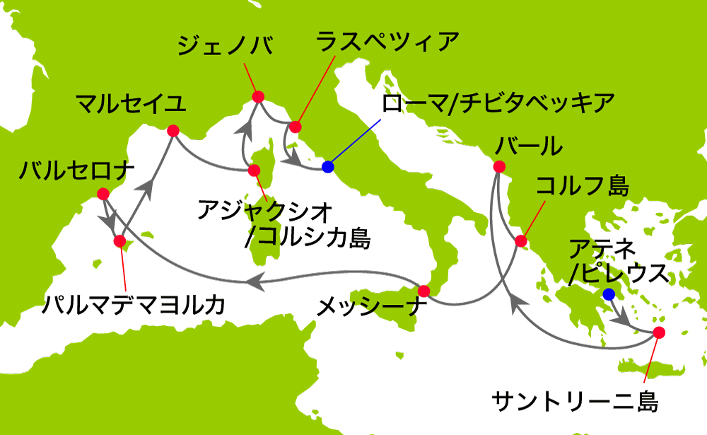 航路図