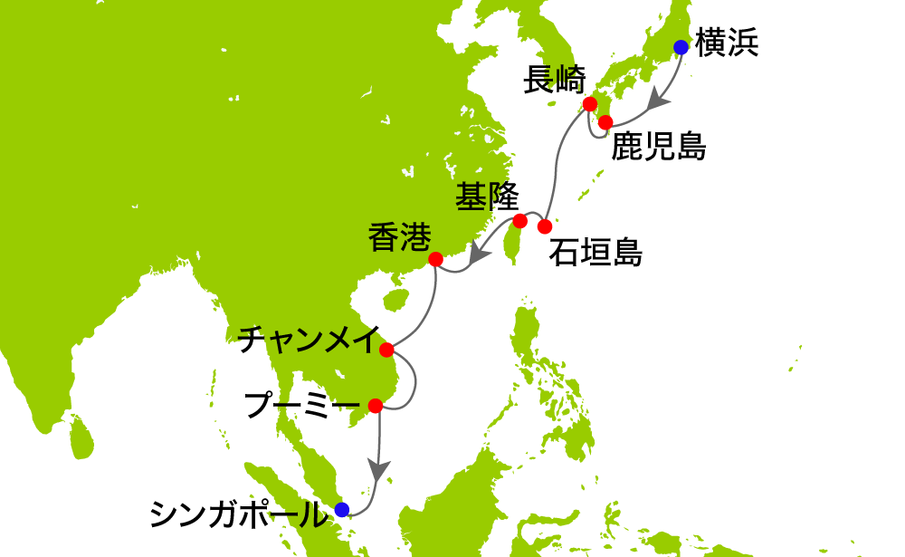 航路図