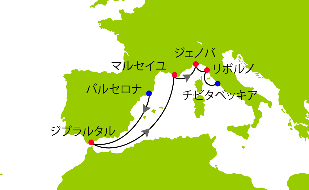 航路図
