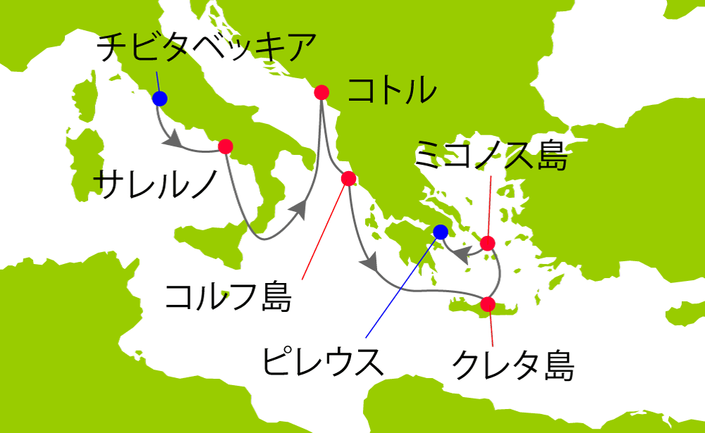 航路図