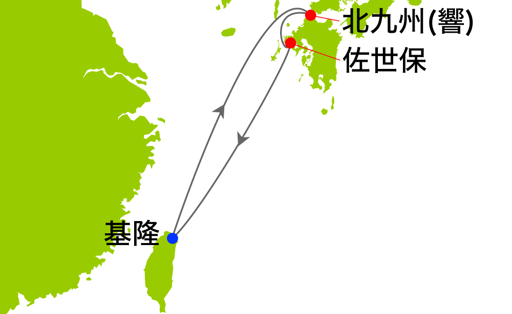航路図