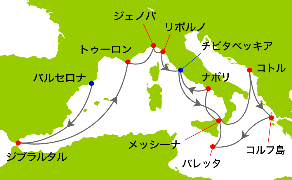 航路図