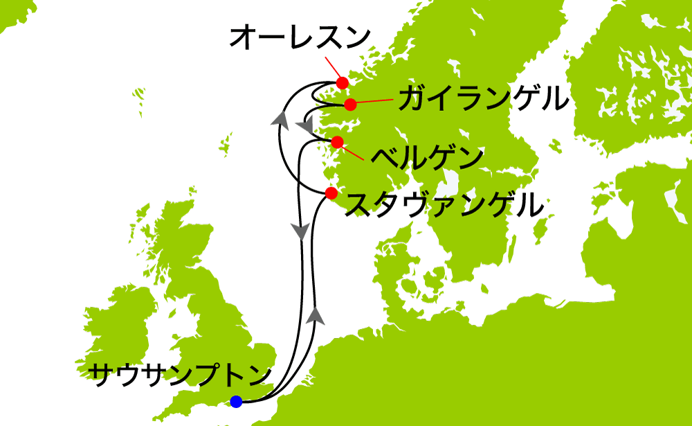 航路図