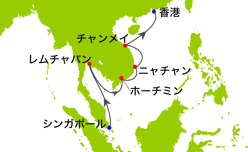 航路図