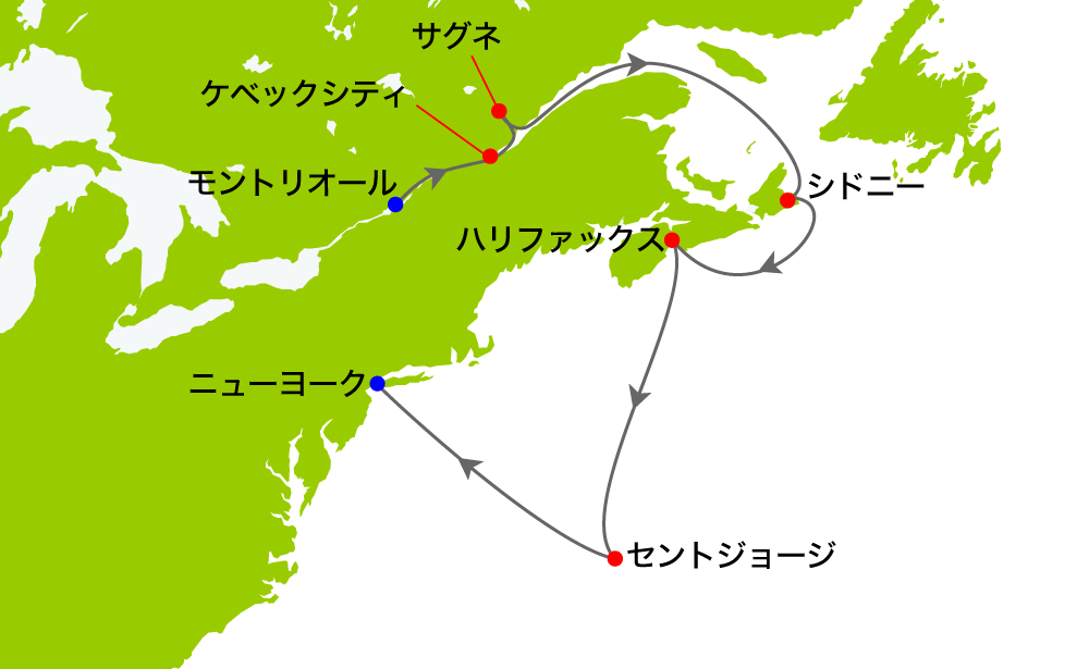 航路図