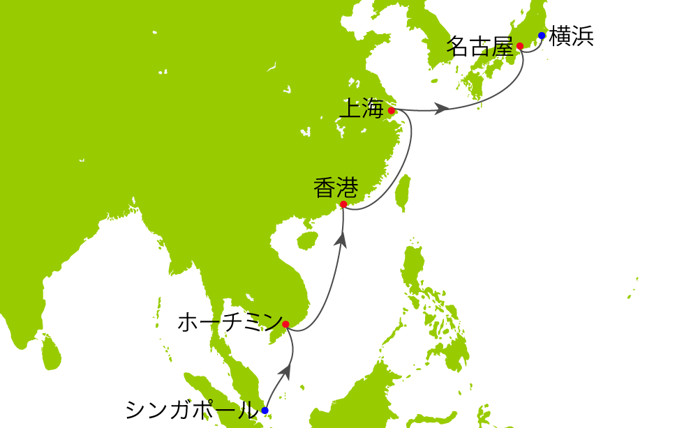 航路図