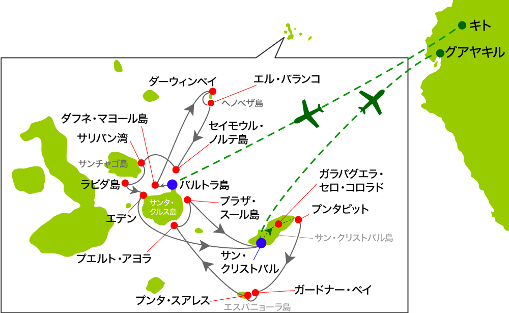 航路図
